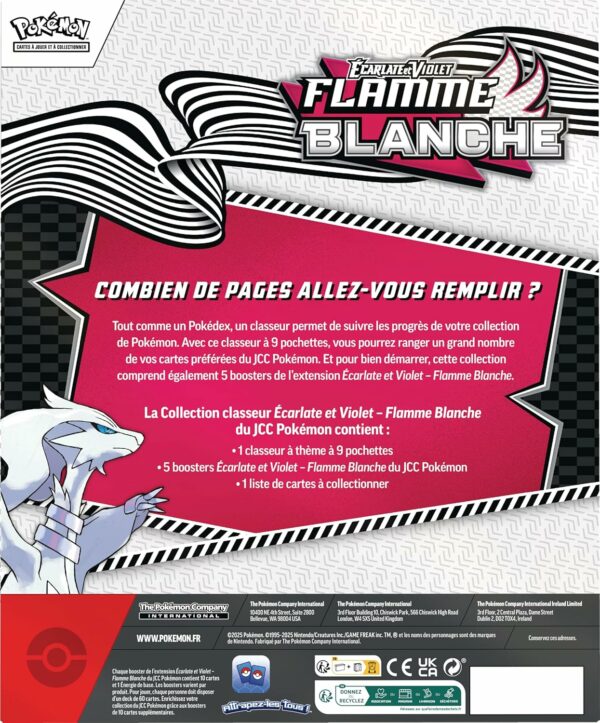 Collection CLASSEUR - V10.5 Ecarlate et Violet - FLAMME BLANCHE – Image 2