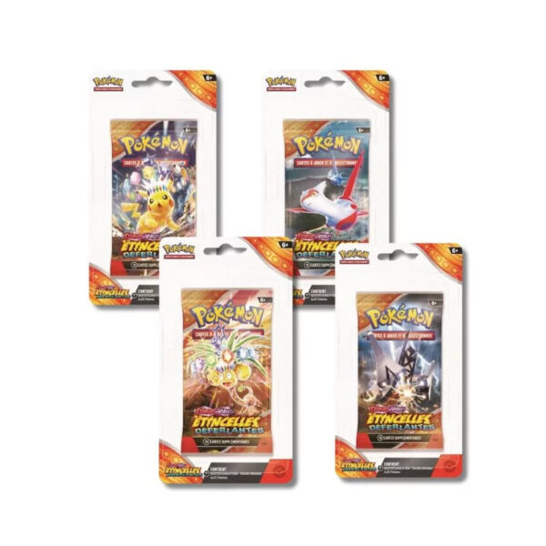 Booster Français sous Blisters - EV08 - Ecarlate et Violet - Étincelles Déferlantes (En Blister) – Image 2