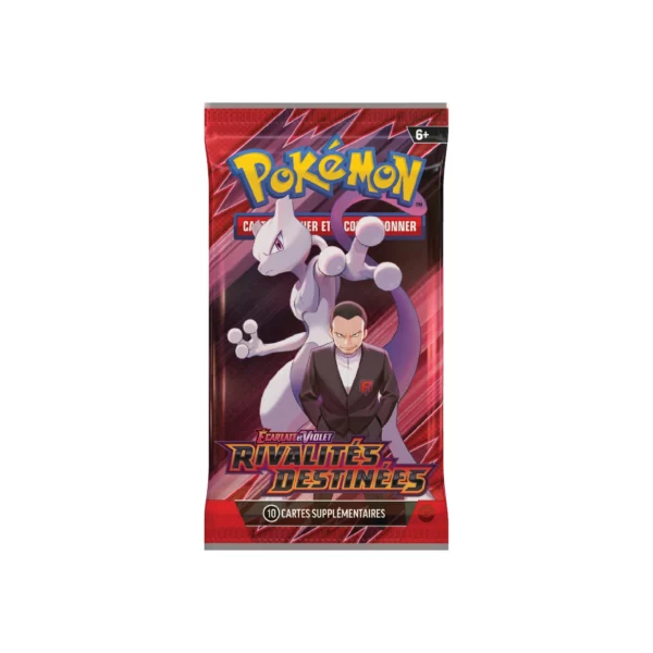 booster cartes pokémon rivalités destinées