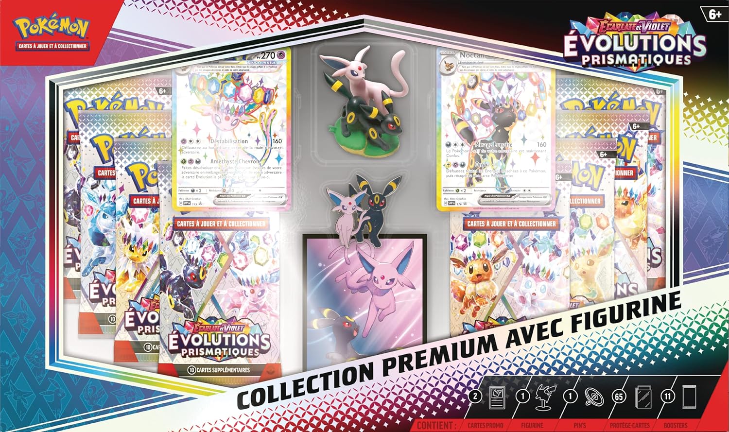coffret collection premium avec figurine évolutions prismatiques – Image 2