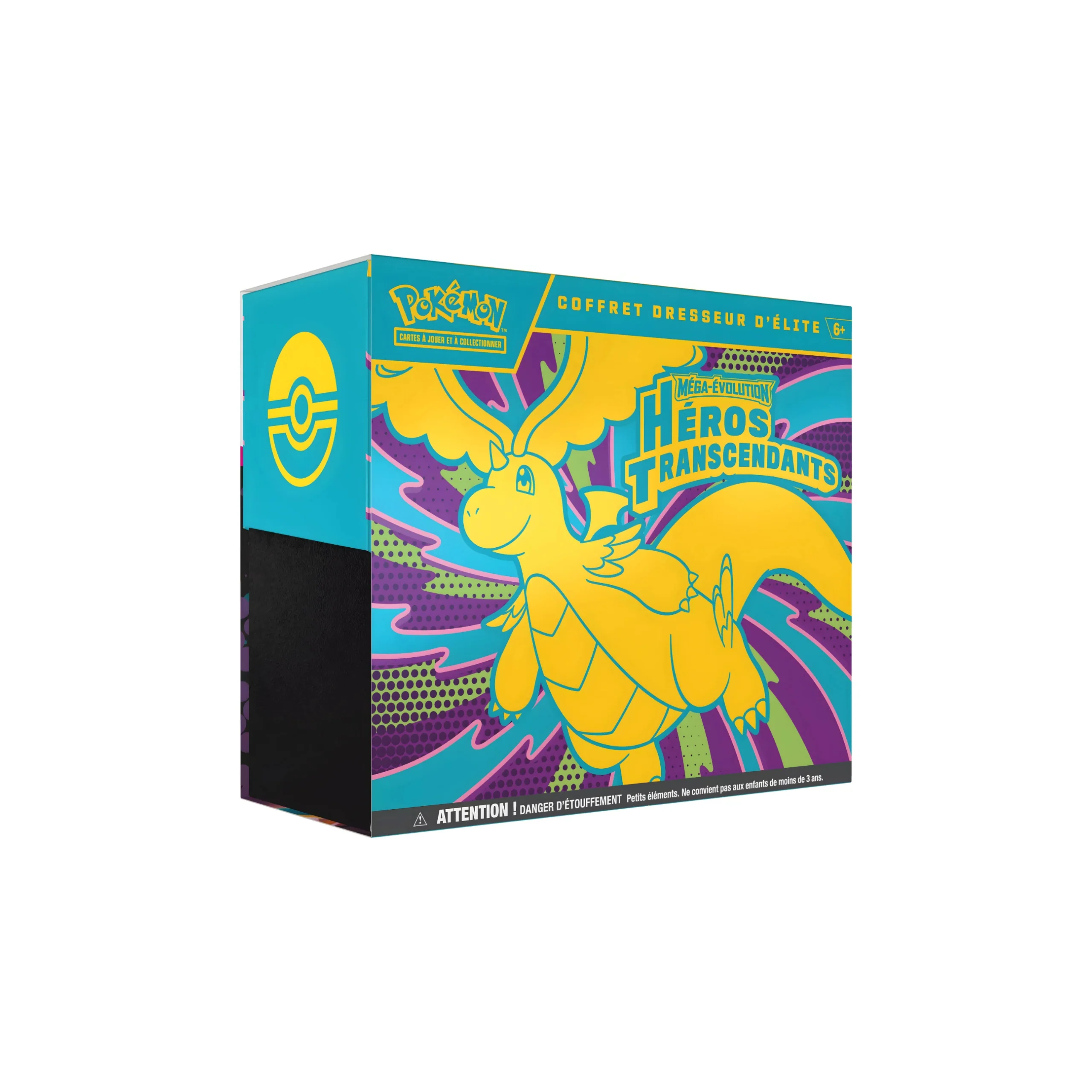 Pokémon - Coffret Dresseur d'Élite ME2.5 Méga-Évolution Héros Transcendants ( scellage légèrement abimé )
